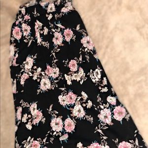 Long maxi Floral skirt